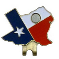 Texas State Shape Hat Clip
